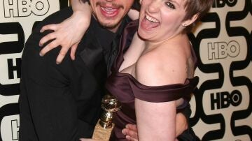 Adam Driver y Lena Dunham