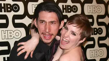 Adam Driver y Lena Dunham Adam Driver y Lena Dunham