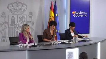 Imagen de la rueda de prensa del Consejo de Ministros Imagen de la rueda de prensa del Consejo de Ministros