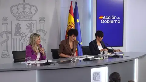 Imagen de la rueda de prensa del Consejo de Ministros Imagen de la rueda de prensa del Consejo de Ministros