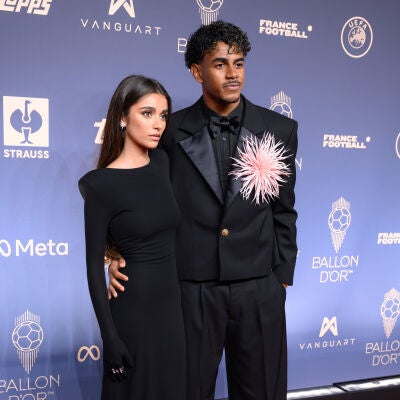 In&eacute;s Garc&iacute;a y Lamine Yamal