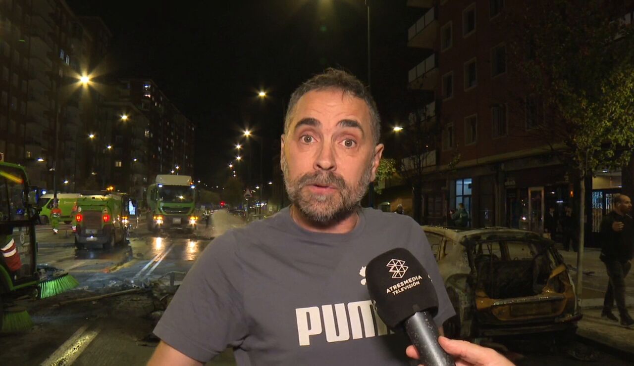 Denis muestra su enfado por los disturbios en Bilbao