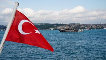 Bandera de Turqu&iacute;a