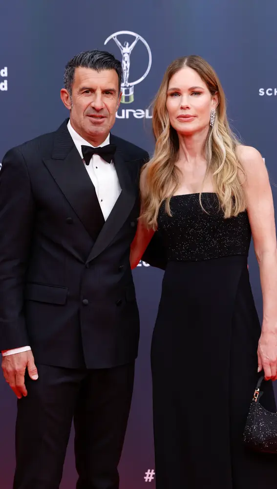 Luís Figo y Helen Svedin Luís Figo y Helen Svedin