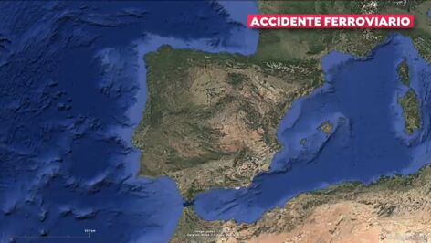 Este es el punto donde se ha producido el accidente de trenes en Toledo