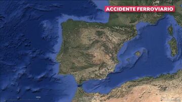 Este es el punto donde se ha producido el accidente de trenes en Toledo