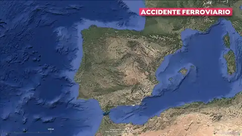 Este es el punto donde se ha producido el accidente de trenes en Toledo Este es el punto donde se ha producido el accidente de trenes en Toledo