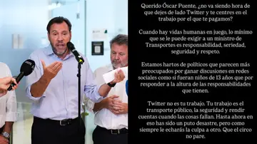 Óscar Puente y el mensaje de Marcos Llorente Óscar Puente y el mensaje de Marcos Llorente
