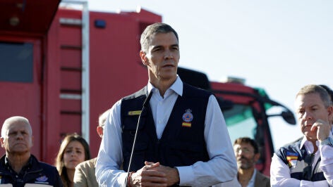Pedro S&aacute;nchez comparece entre las localidades de Mora y Orgaz, en Toledo