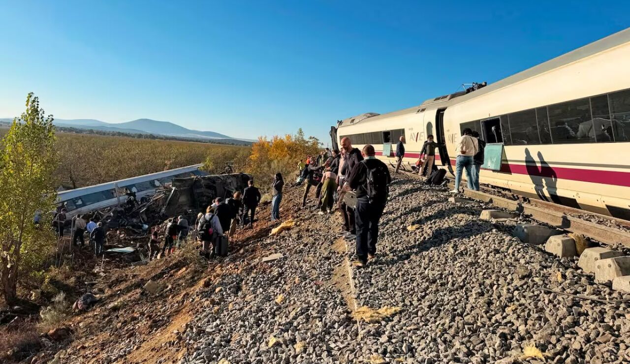 Choque de trenes en Los Y&eacute;benes (Toledo)