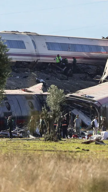 Choque de trenes en Toledo