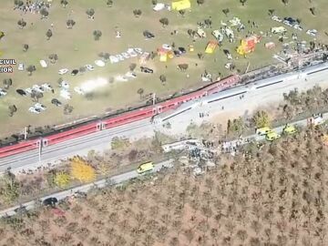 Im&aacute;genes a&eacute;reas accidente