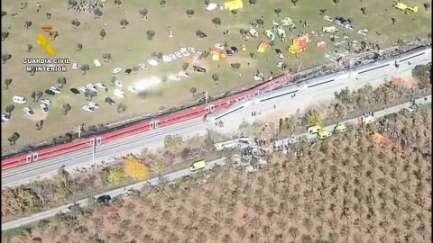 Im&aacute;genes a&eacute;reas accidente