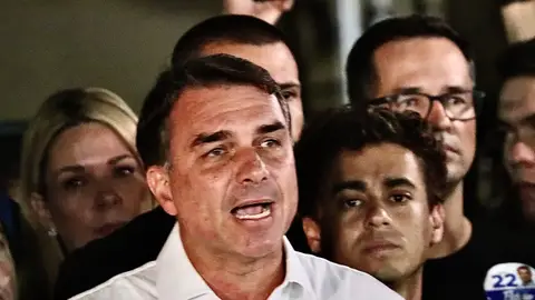 Imagen de archivo de Flavio Bolsonaro Imagen de archivo de Flavio Bolsonaro