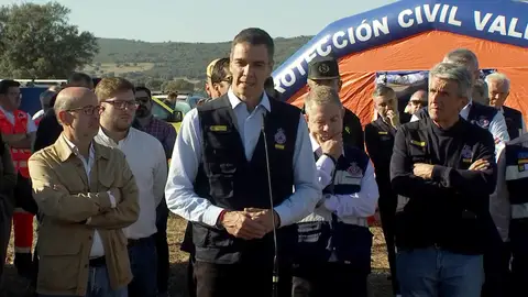 Comparecencia de Pedro Sánchez tras la tragedia ferroviaria en Toledo Comparecencia de Pedro Sánchez tras la tragedia ferroviaria en Toledo