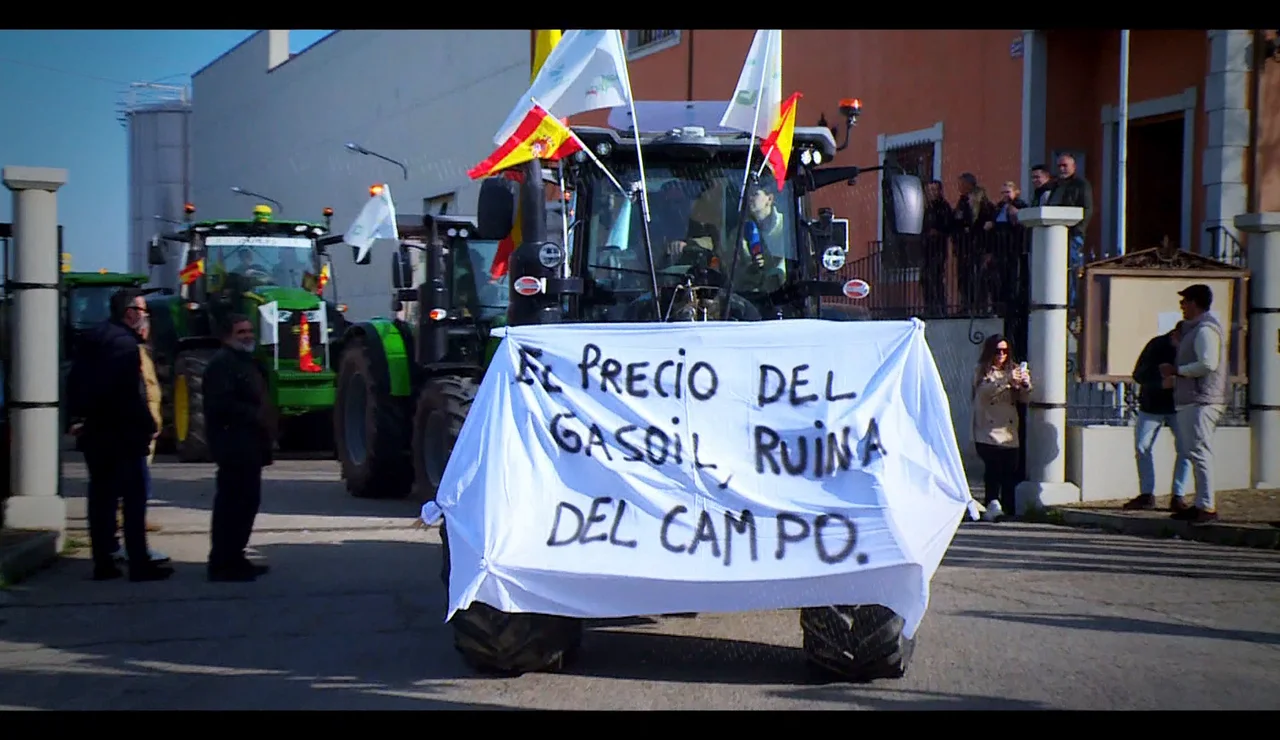 Tractorada en Madrid