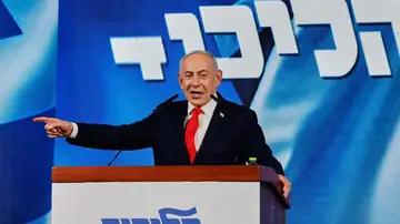Netanyahu reivindica una "mayoría decisiva" de la derecha en Israel y rechaza pactar con partidos árabes Netanyahu reivindica una "mayoría decisiva" de la derecha en Israel y rechaza pactar con partidos árabes