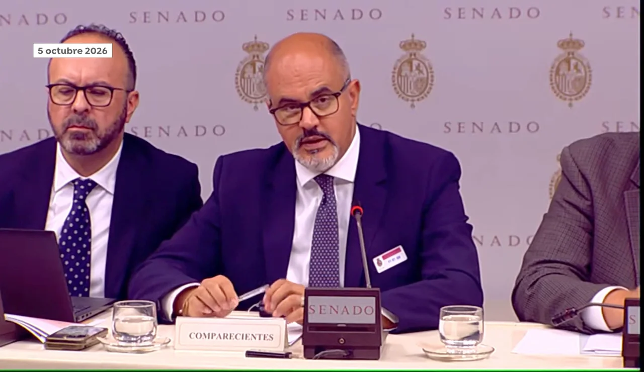 El CEO de Iryo, Fabrizio Favara, en su comparecencia en el Senado