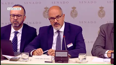 El CEO de Iryo, Fabrizio Favara, en su comparecencia en el Senado El CEO de Iryo, Fabrizio Favara, en su comparecencia en el Senado