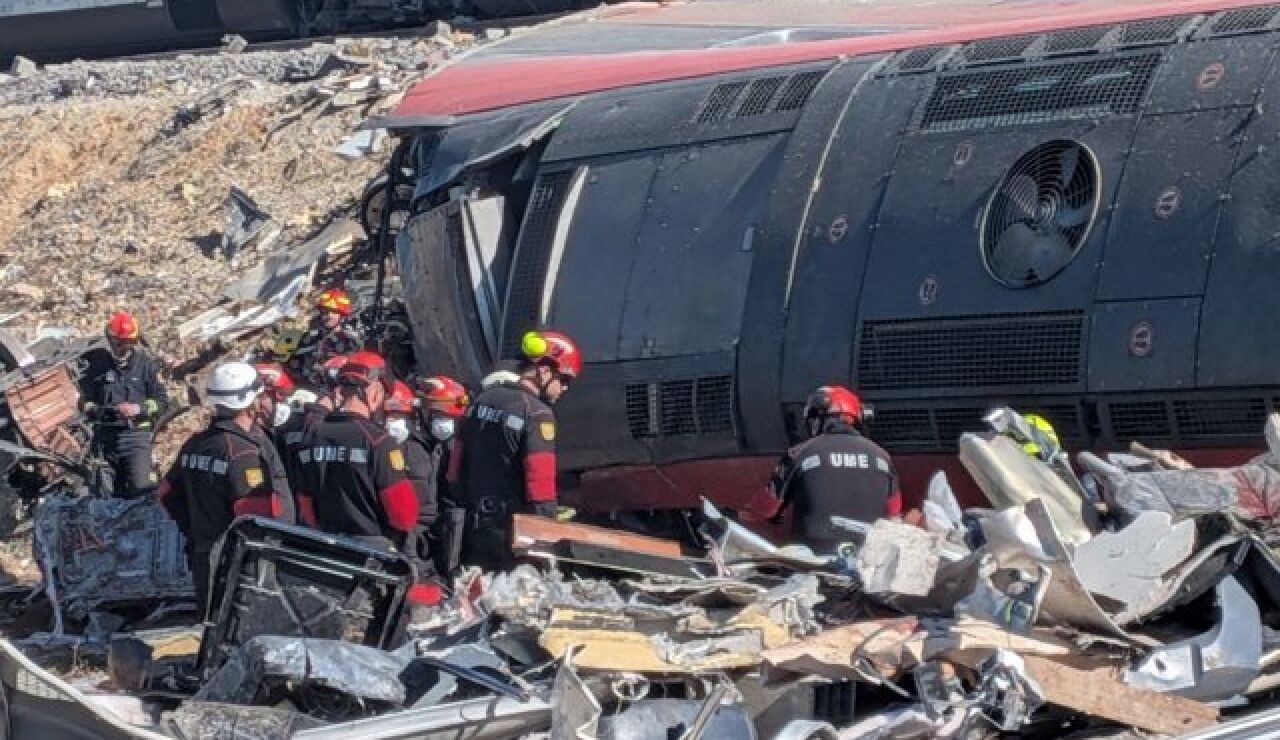 Accidente de trenes en Urda