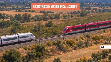V&Iacute;DEO: Recreaci&oacute;n con IA del accidente de los trenes AVE e Iryo en Toledo