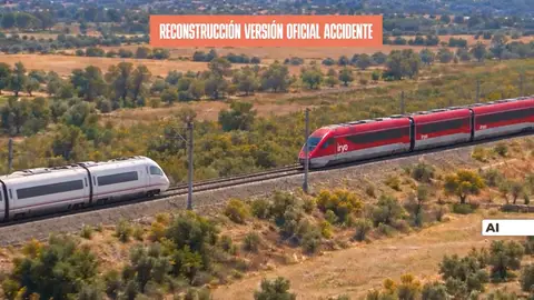VÍDEO: Recreación con IA del accidente de los trenes AVE e Iryo en Toledo VÍDEO: Recreación con IA del accidente de los trenes AVE e Iryo en Toledo