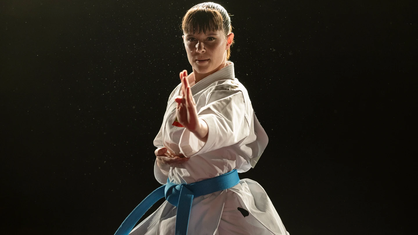 Andrea Ros en Karateka Andrea Ros en Karateka