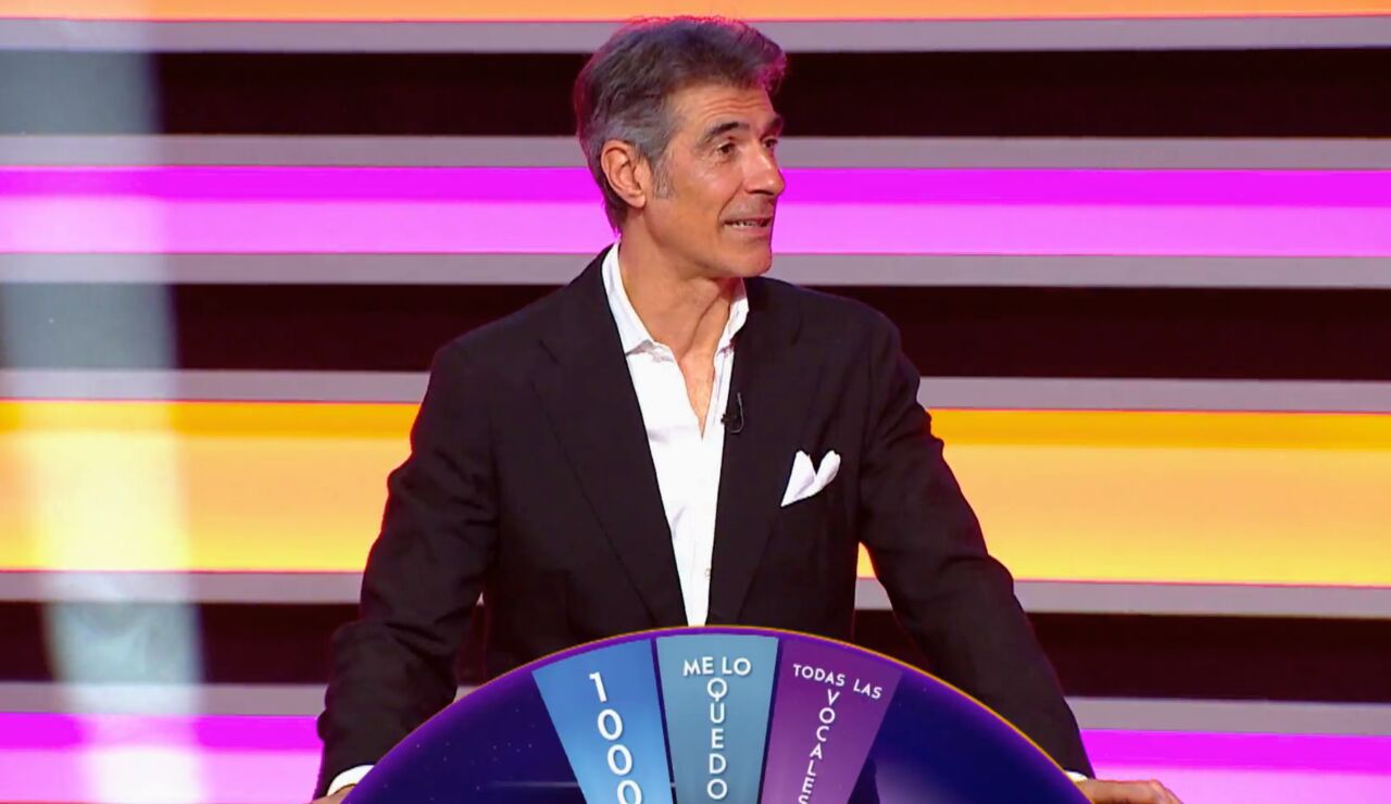 Jorge Fern&aacute;ndez, en La ruleta de la suerte noche