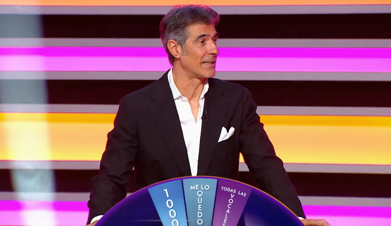Jorge Fernández, en La ruleta de la suerte noche