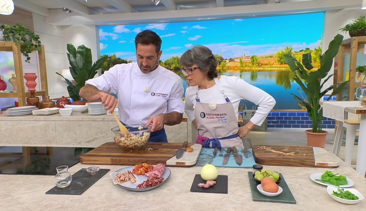 Joseba Arguiñano y Thais Villa