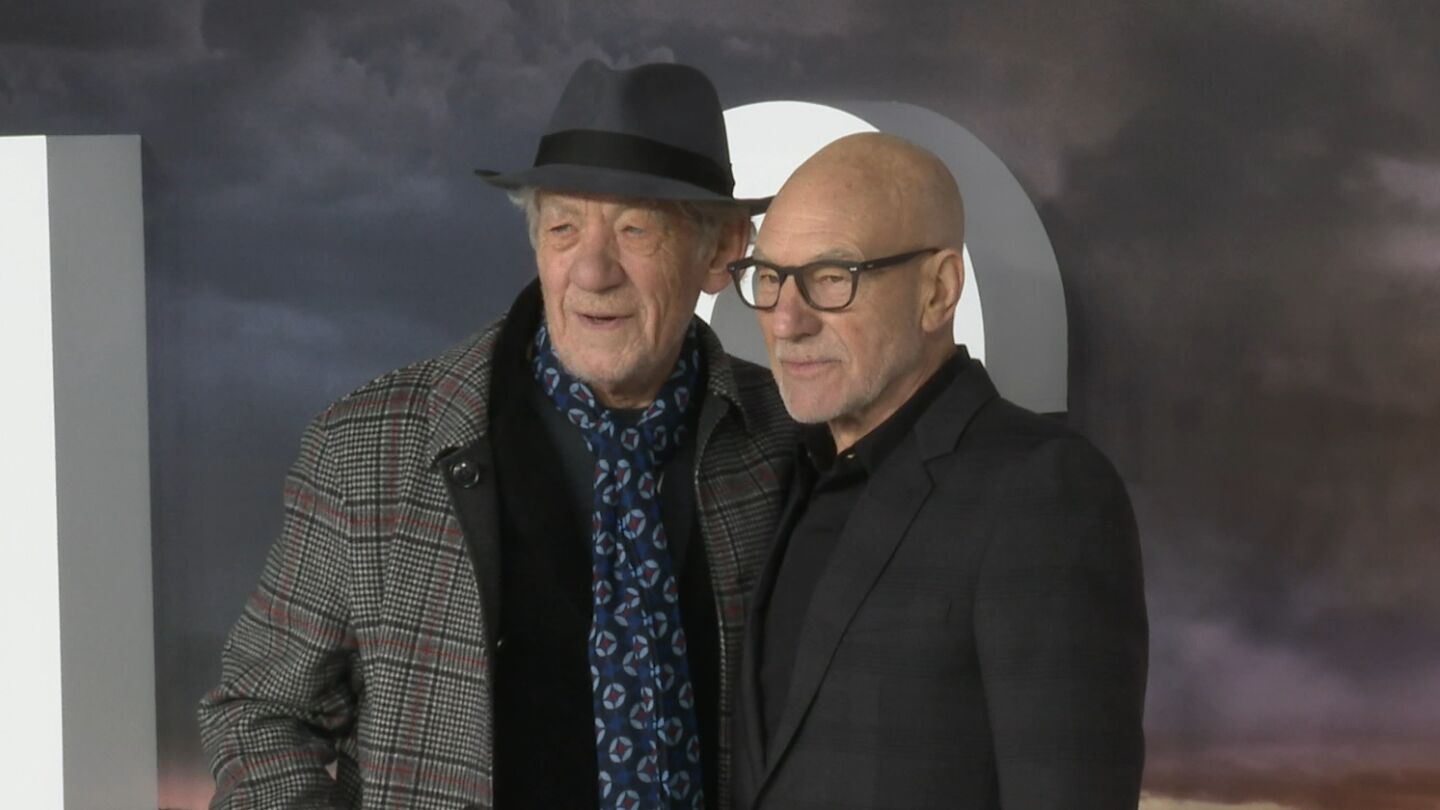 Ian McKellen y Patrick Stewart
