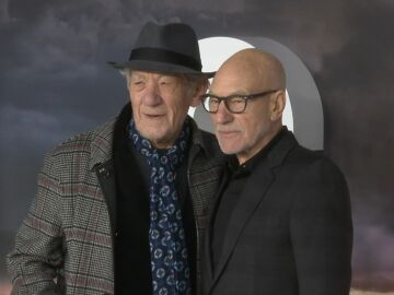 Ian McKellen y Patrick Stewart