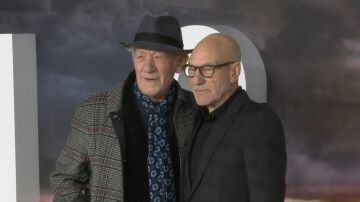 Ian McKellen y Patrick Stewart