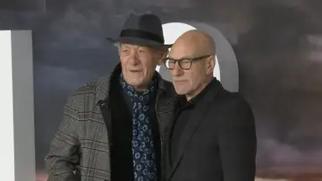 Ian McKellen y Patrick Stewart Ian McKellen y Patrick Stewart