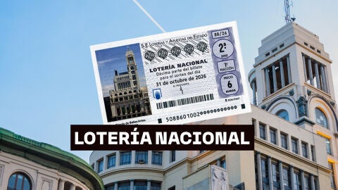 Sorteo Loter&iacute;a Nacional: Comprobar d&eacute;cimo de hoy s&aacute;bado 31 de octubre, en directo