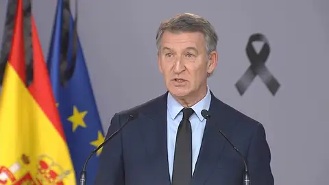 Feijóo comparece ante los medios Feijóo comparece ante los medios