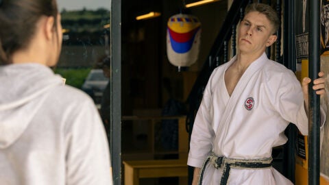 Andrea Ros y Patrick Criado en Karateka