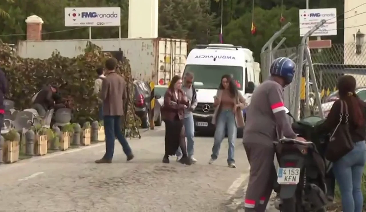 Explosión en la fábrica de pólvora de Granada