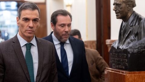 Pedro S&aacute;nchez junto a &Oacute;scar Puente
