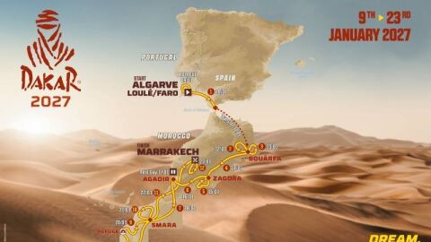 El recorrido del Rally Dakar 2027