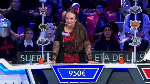 Rosa estrena el especial de Halloween con 950 euros Rosa estrena el especial de Halloween con 950 euros