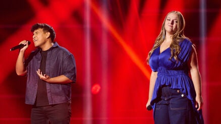 Jhon y Mariona en La Voz