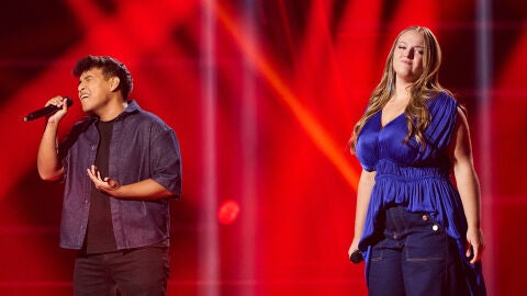 Jhon y Mariona en La Voz