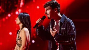 Nico y Lingyun en La Voz