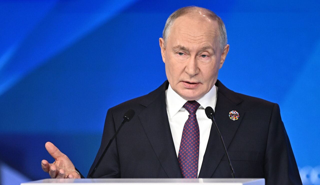 Imagen de archivo de Vladimir Putin, presidente de Rusia